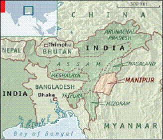 Manipur Map